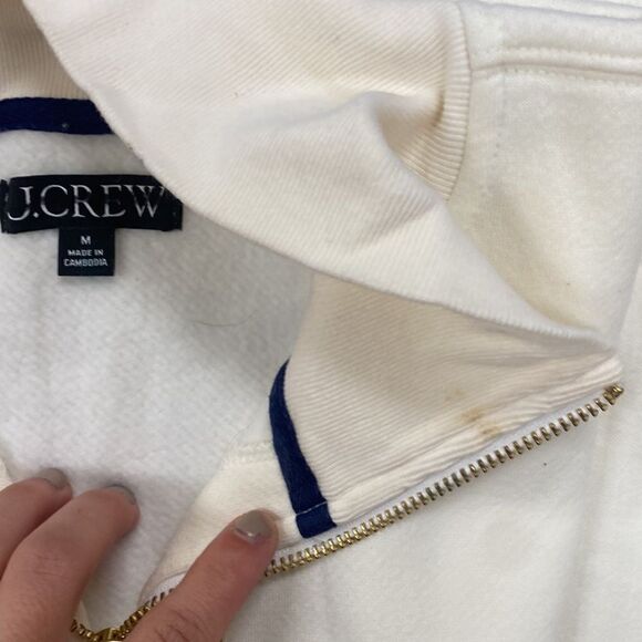 J. Crew Heritage fleece half-zip sweatshirt - Picture 9 of 9